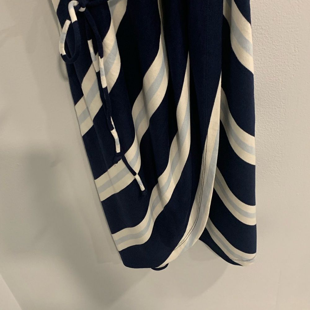 41 Hawthorn Blue and White Spaghetti Strap Sundress - Picture 8 of 8